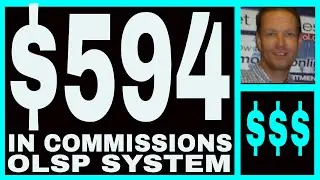 OLSP System Review - $594.00 In Commissions - No Monthly Membership Costs.