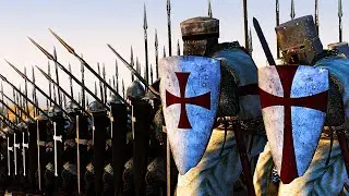 5,000 CRUSADERS VS 20,000 AFRICANS | Historical Cinematic Battle