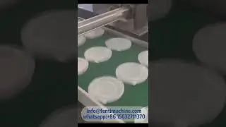 Plastic Lid Forming Machine #takeoutfood #papercupmakingmachine #papercuplid