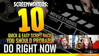 #Screenwriters 10 Quick & Easy Things You Should Do to Pump Up Your Script Right Now