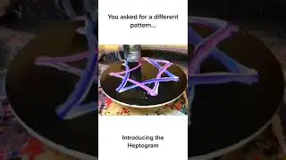 Heptogram seven point star #sacredgeometry #777