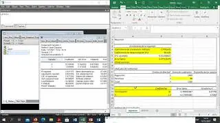 REGRESIÓN Y CORRELACIÓN - CÁLCULO EN EVIEWS