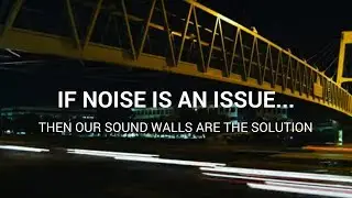 Commercial Sound Wall Solutions - Noise Barriers