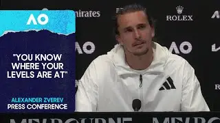 Alexander Zverev Press Conference | Australian Open First Round 2026