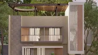 Contrasting Contemporary Villa Walk through | 30*40 | Minimalism Design