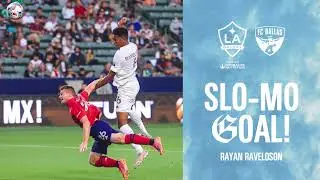 SLO-MO GOAL: Rayan Raveloson header leads to LA Galaxy win over FC Dallas