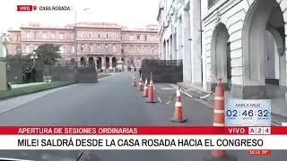 📹 ASÍ ESTÁ AHORA EL FRENTE DE LA QUINTA DE OLIVOS Y LAS CERCANÍAS A CASA ROSADA
