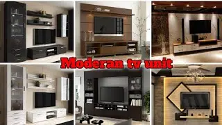 moderate lcd tv unit 2023 design|Expensive look| ijs furniture |best idea