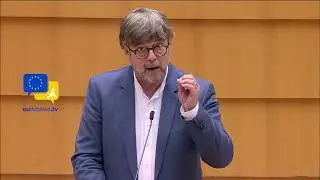MEP Damien Car&ecirc;me debates European Union's migration and EU asylum policy