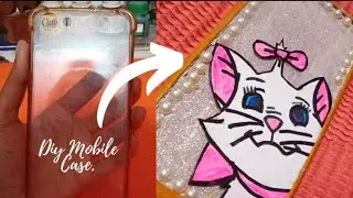 How to change old mobile cover to new | diy mobile case #easycover #mobilecover #diymobilecover #art