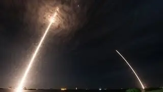 Моменты старта и посадки Falcon 9 (CRS-9) 7/18/2016