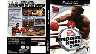 [NGC]Knockout Kings 2003 Opening & Short game play