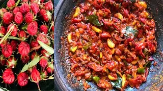 Variety Pickle || Instand Roselle pickle Recipe || home made Roselle pickle.