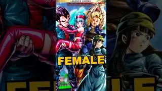 ИСПОЛЬЗУЮ ПОЛНУЮ КОМАНДУ ДЕВУШЕК В DBL 😭😭😭 | #dblegends #dbl #dragonballlegends #dblshorts