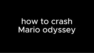 comment faire planter mario odyssey