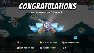 Boom Beach - 900VP - Brigadier Rank II