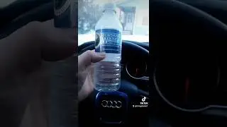 Liquid water freezing at instantly @ -10