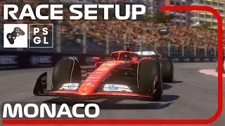 PSGL F1 24 MONACO - RACE P3 + RACE Setup 💪