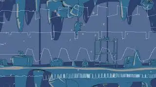 Don't Preheat Your Oven (Gameboy Remix + Oscilloscope View) - Pizza Tower