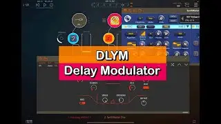 DLYM Delay Modulator - 100% FREE- Creative Flanger & Chorus - Demo for the iPad