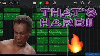 HARDEST TRAP BEAT EVER made on Garageband IOS! (2020)