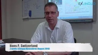 Review (in German) of Exlinguo Novosibirsk Russian courses by Hans, Switzerland | August 2016