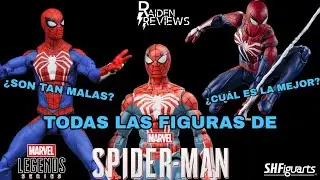 TODAS LAS FIGURAS DE MARVEL'S SPIDERMAN DE INSOMNIAC (PS4 PS5)