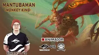 MANTUBAMAN | MONKEY KING | ANIMAJOR 2021 | TEAM SECRET VS TEAM EXECRATION