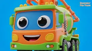 Let&rsquo;s Build Together! | Construction Trucks Cartoon for Kids