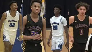 Camden vs Wildwood Catholic - DJ Wagner, Lance Ware S.JERSEY Game of The Year! - Full Highlights