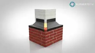 Rubbertech - roofr&ocirc;ll: Lead Alternative for Roof Flashing | Safe, Easy & Durable - Flashing install