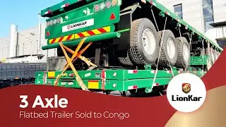 3 Axle 40 Foot Flatbed Semi Trailer for Sale Manufacturers