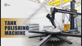 Tank Polishing Machine / Surface Grinding Machine / exchangable grinding head / Beaverage Equipment