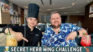 Redgie Chicken Wing Challenge 🌶️🔥 | Juiciest Wings in Thailand at Novotel Sriracha