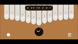 Trying my kalimba skills