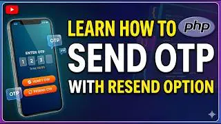 How to send OTP to mobile with resend option in PHP (HINDI)