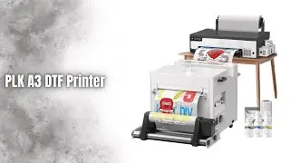 PLK A3 DTF Printer Review | XP600, Powder Shaker Dryer, Roll Feeder, Double Speed Printing