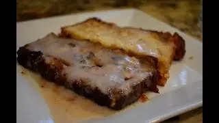 Pud&iacute;n de coco-pi&ntilde;a y pasas-canela-ron