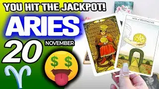 Aries ♈🤑YOU HIT THE JACKPOT!💲💲 horoscope for today NOVEMBER 20 2025 ♈ #aries tarot NOVEMBER