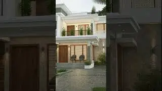 4Bhk Home 🏠 3D Design | 2400 Sqft | location : Trivandrum, Kerala