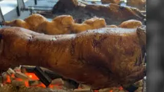 🎥 Whole Lamb on the Fire 🔥 Sunday Live cooking 😋