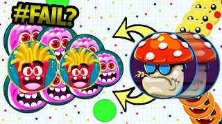 Agar.io - HUGE CANNONSPLIT FAIL?! AGARIO CRAZY #UNCUT GAMEPLAY w/ ETZesty