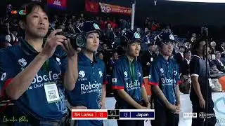 Team Japan vs Team Sri Lanka | ABU Robocon 2025 | Dunk Shot