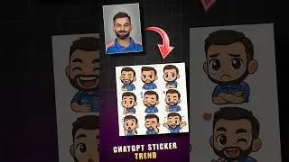 Chatgpt Sticker Trend | How To Make Your Own Sticker
