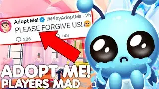 ⚠️ADOPT ME HUGE DRAMA&hellip;😬PLAYERS UPSET BECAUSE OF THE NEW PETS UPDATE! ROBLOX