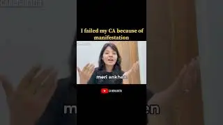 Failed my CA Exams because of Manifestation 🥲