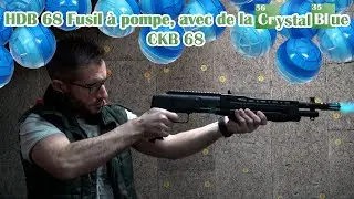Test du Fusil à pompe Umarex HDB 68 avec de la billes CKB 68