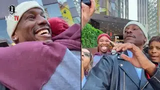 Tyrese Walks The Streets Of Dallas Wit No Security & Gets Mobbed By Fans! 😱