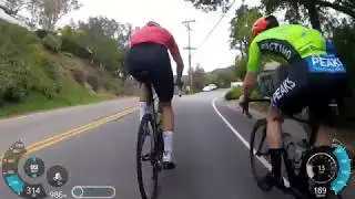 Latigo Canyon Climb/FTP test