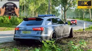 900HP Audi RS6 Avant | Forza Horizon 5 | Thrustmaster TMX pro gameplay